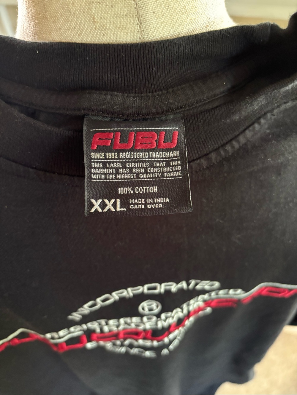 Men’s "For Us, By Us" FUBU Collection Long Sleeve Embroidered Pullover - XXL - Picture 5 of 5